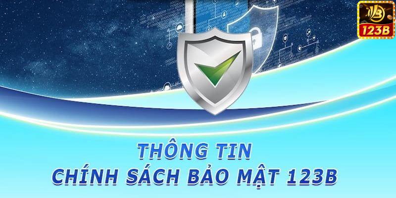Chính Sách Bảo Mật Dữ Liệu Cá Nhân Tại 123B